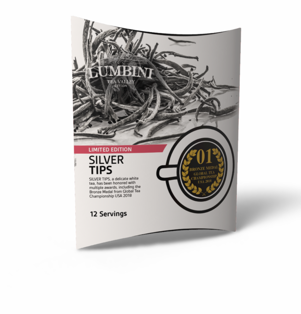 Lumbini Silver Tips Tea | Luxury Ceylon White Tea